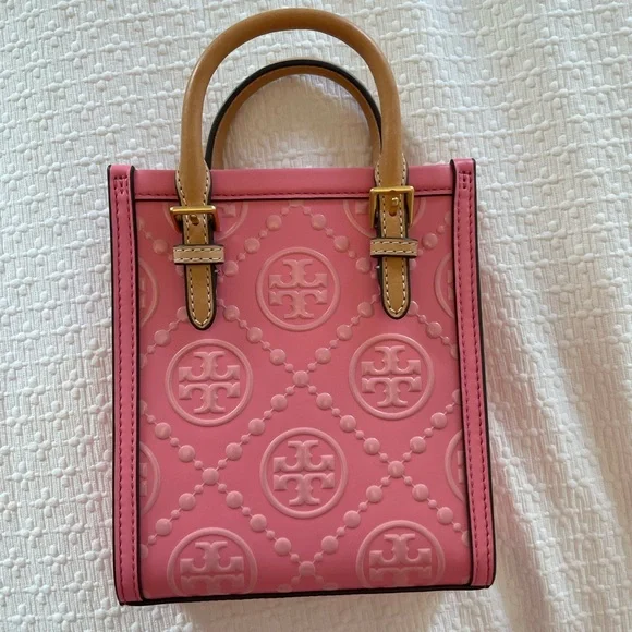 Tory Burch Mini Tote T Monogram - Picture 3 of 8